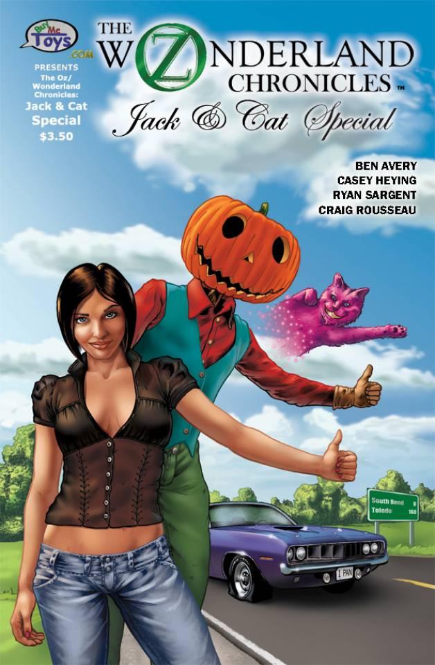 Oz/Wonderland Chronicles: Jack & Cat Special cover — © Buymetoys.com