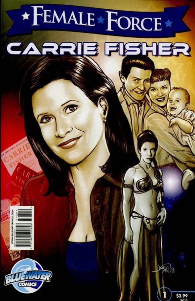 Female Force: Carrie Fisher cover — © TidalWave Productions