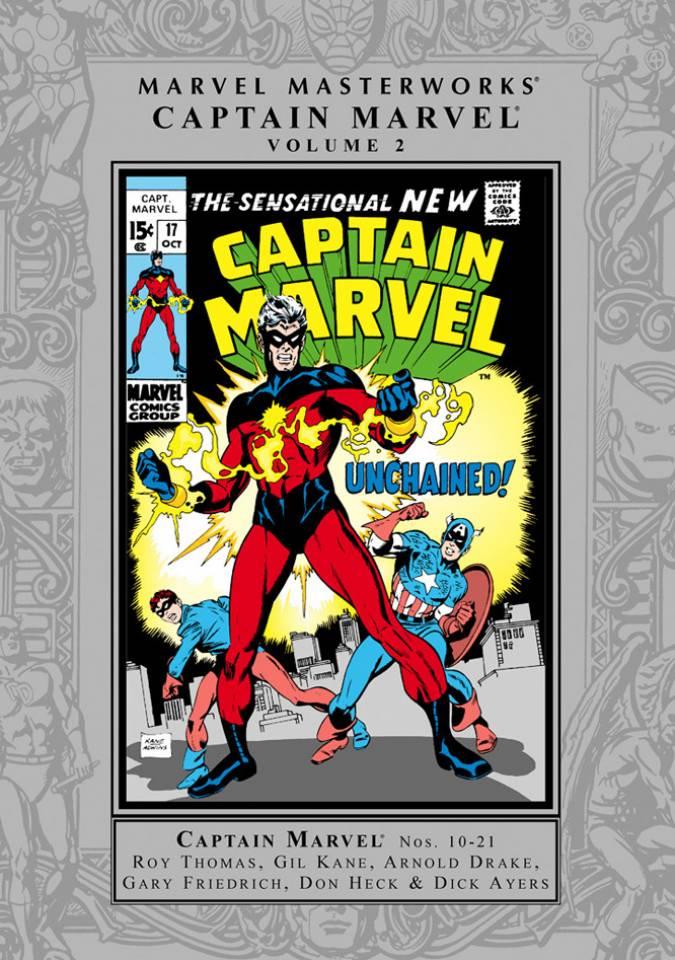 Marvel Masterworks: Captain Marvel #2 cover