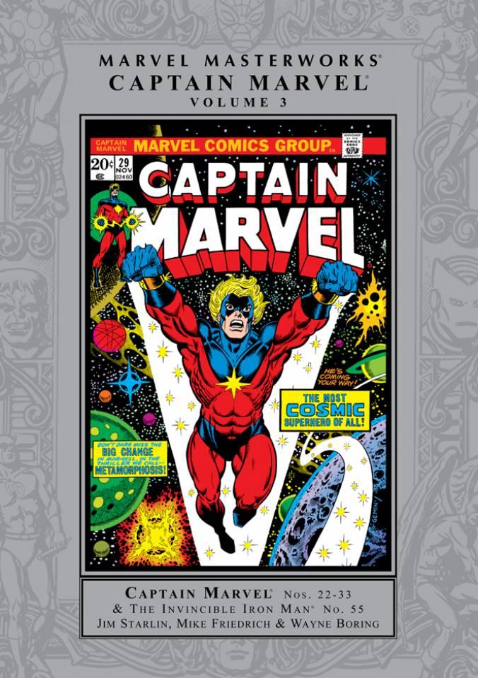 Marvel Masterworks: Captain Marvel #3 cover