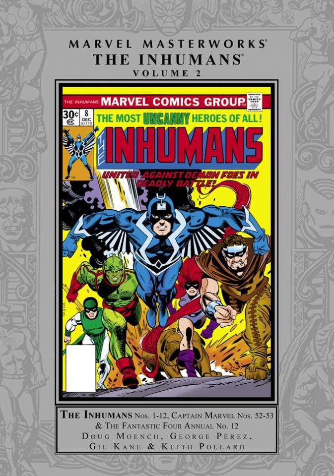 Marvel Masterworks: Inhumans #2 cover