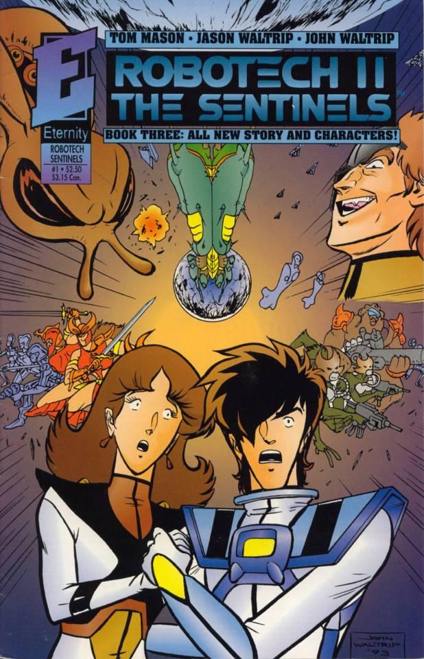 Robotech II: The Sentinels - Book III cover — © Academy Comics Ltd