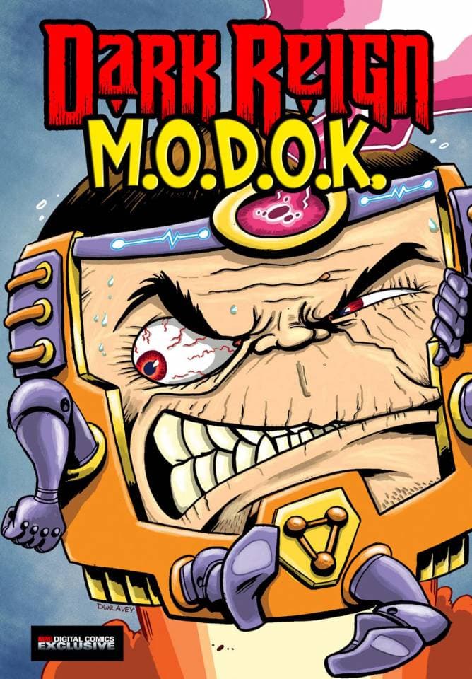 Dark Reign: M.O.D.O.K. cover — © Marvel Comics