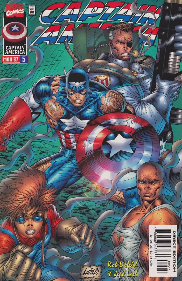 Captain America #5 cover