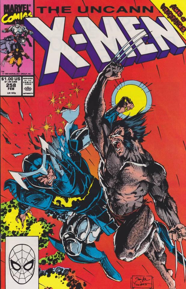 The Uncanny X-Men #258 cover
