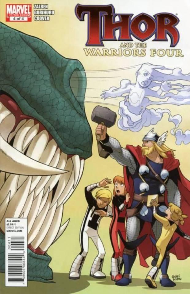 Thor and the Warriors Four #4