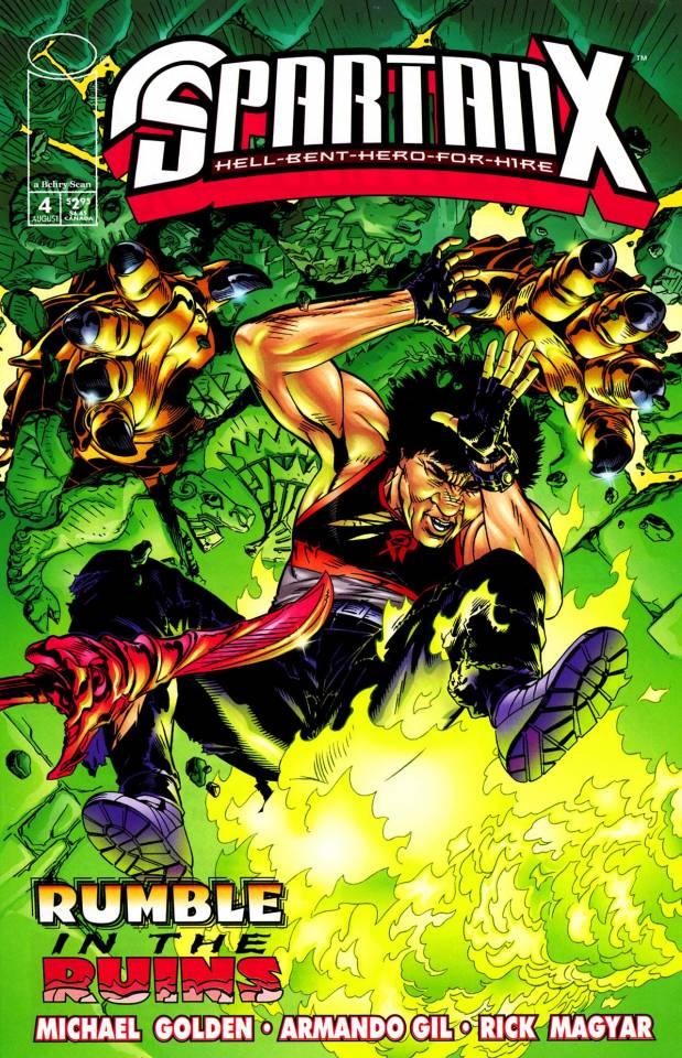 Jackie Chan's Spartan X: Hell-Bent-Hero-For-Hire #4