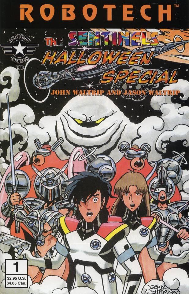 Robotech II The Sentinels Halloween Special cover — © Academy Comics Ltd
