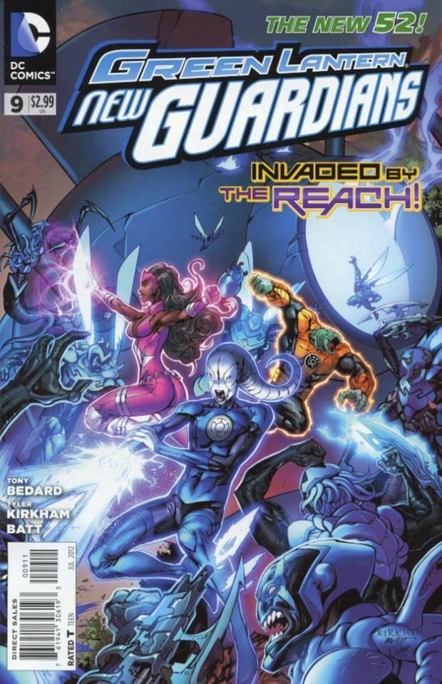 Green Lantern: New Guardians 9