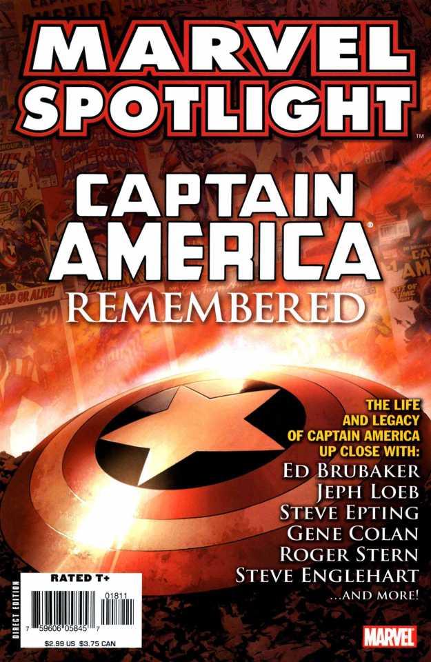 Marvel Spotlight: Captain America Remembered