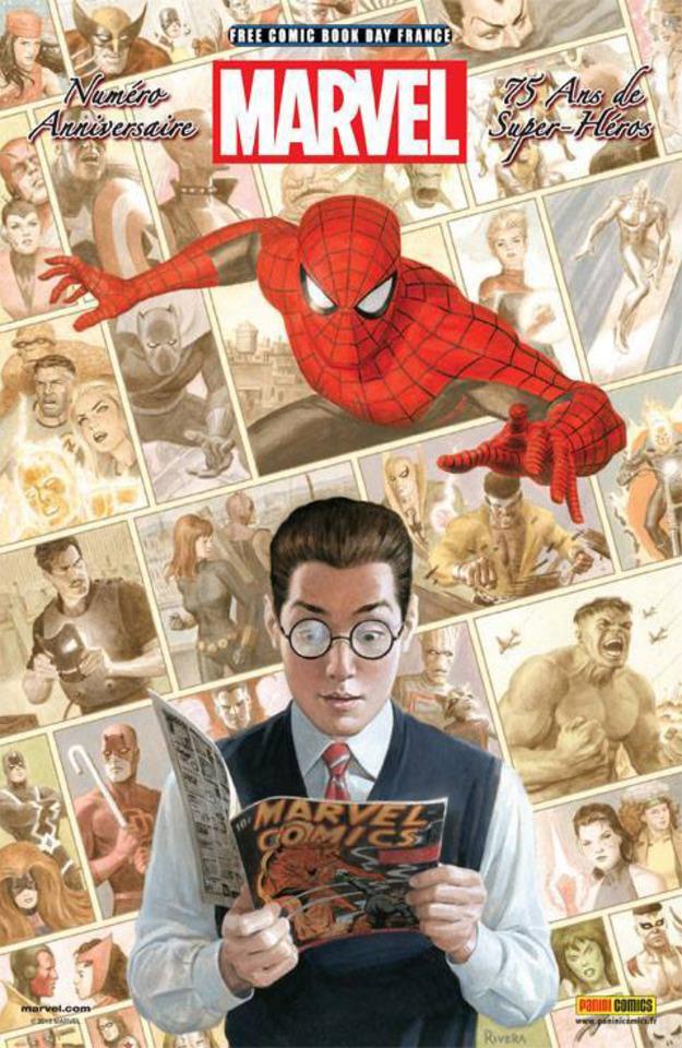 Marvel 75 Ans de Super-Héros: FCBD France 2015