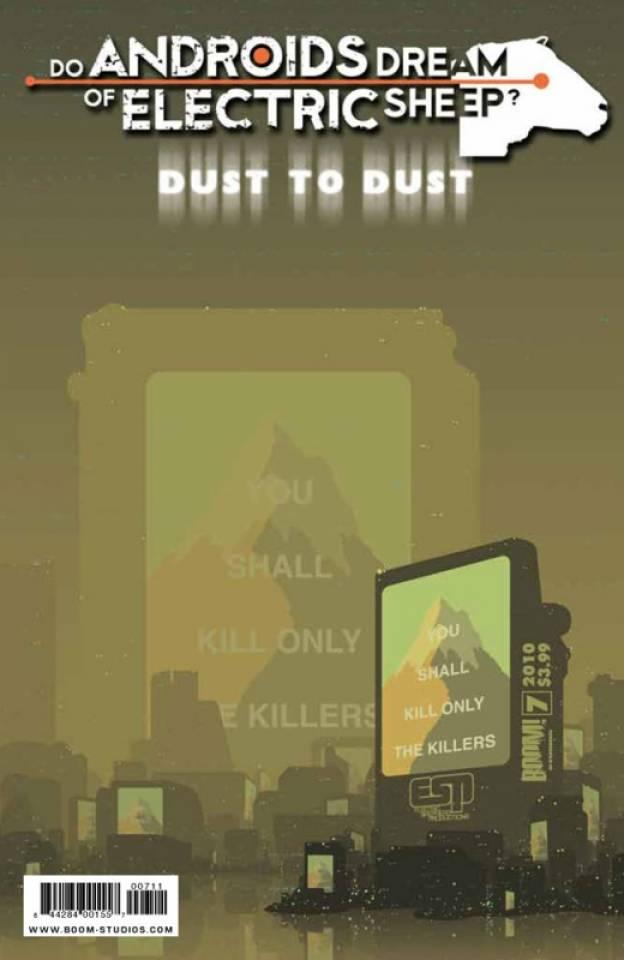 Do Androids Dream of Electric Sheep? Dust to Dust #7