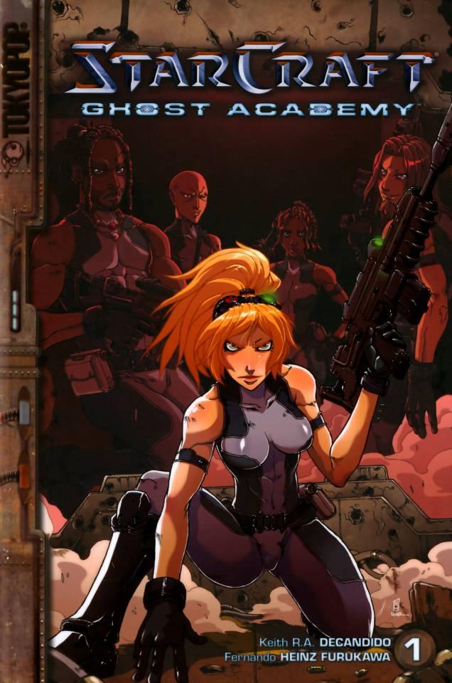 Starcraft: Ghost Academy cover — © Tokyopop