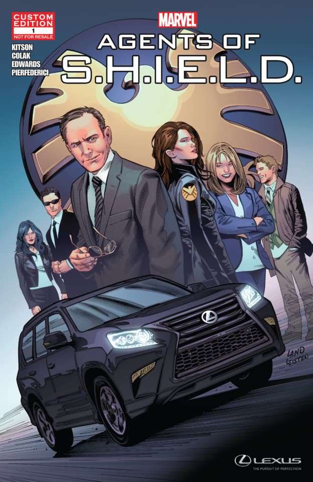 Marvel's Agents of S.H.I.E.L.D. cover — © Marvel Comics