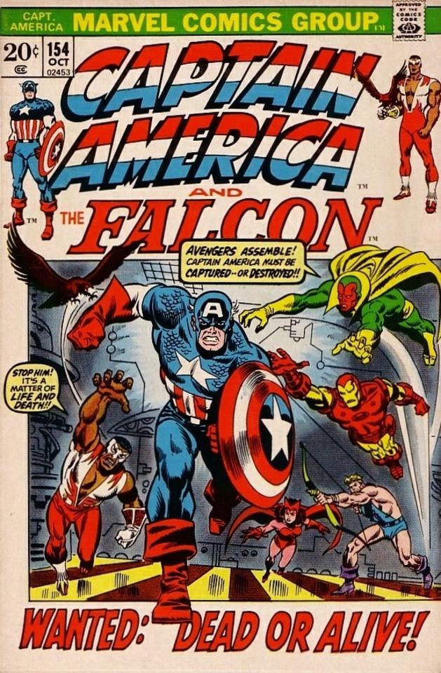 Captain America #154