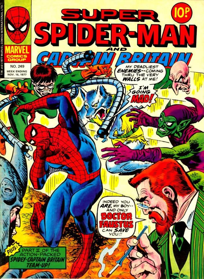Super Spider-Man and Captain Britain 249