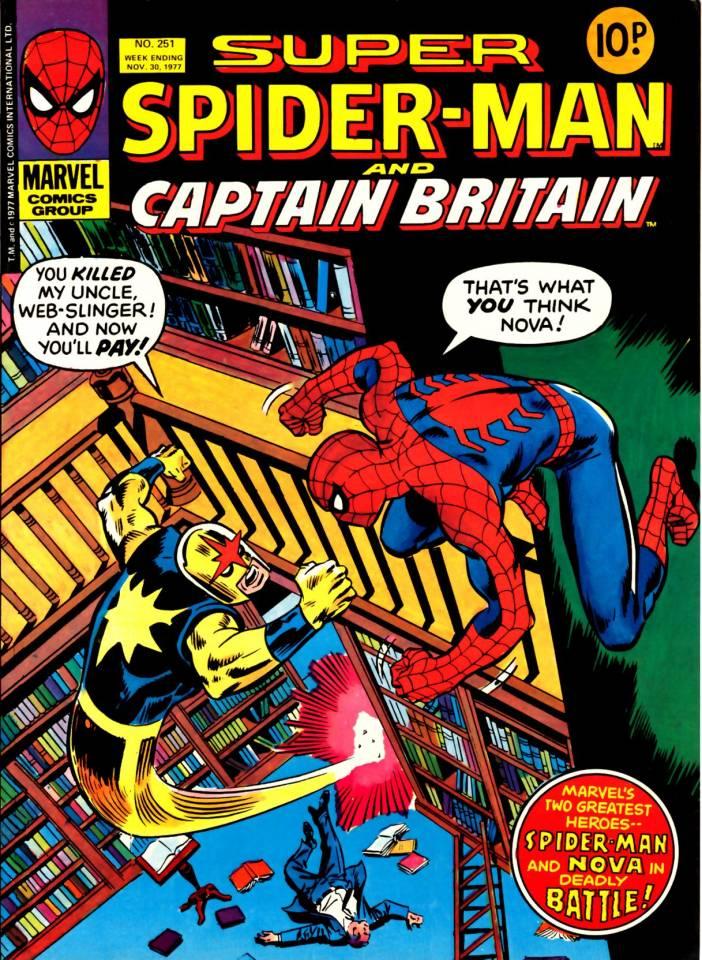 Super Spider-Man and Captain Britain 251