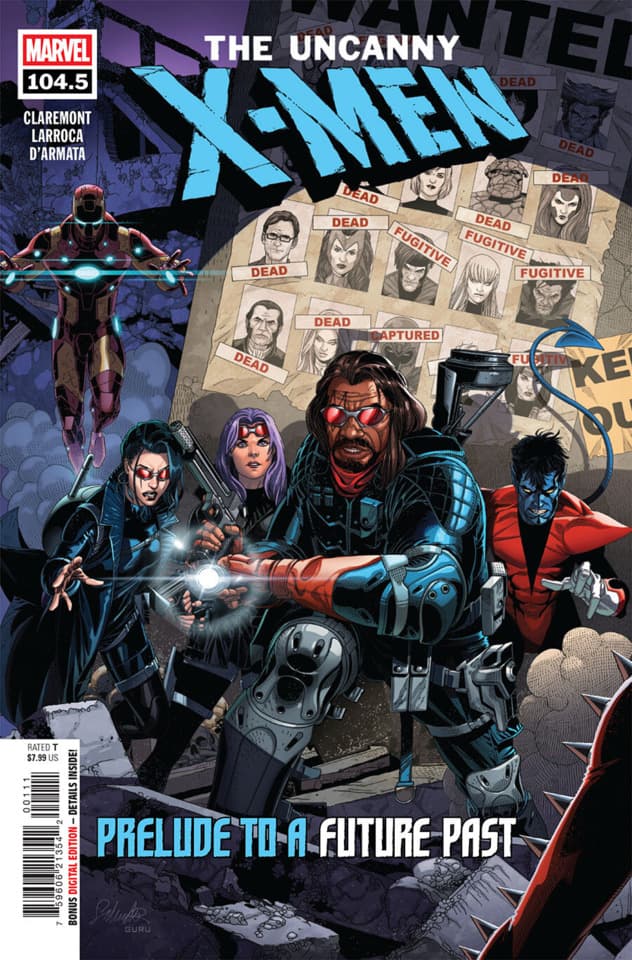 X-Men by Chris Claremont: Prelude to a Future Past cover — © Marvel Comics