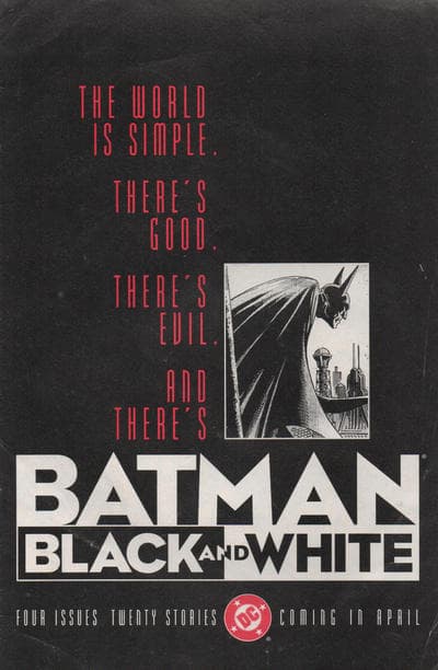 Batman Black & White Preview