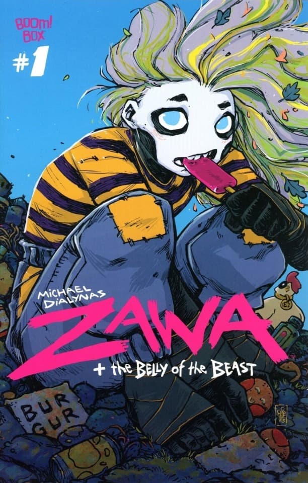 Zawa + The Belly of the Beast cover — © BOOM! Studios