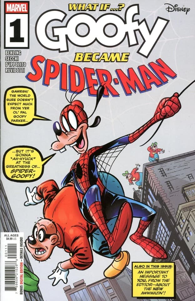 What If...? Goofy Became Spider-Man