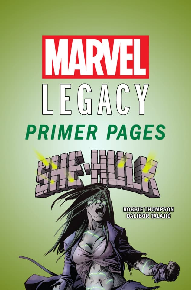 She-Hulk - Marvel Legacy Primer Pages