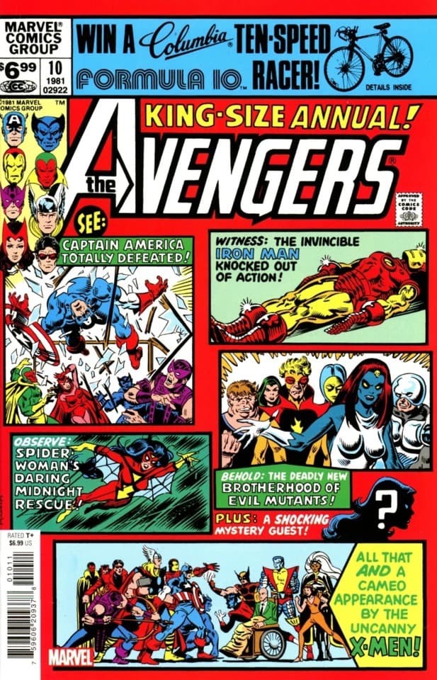 Avengers Annual No. 10 Facsimile Edition