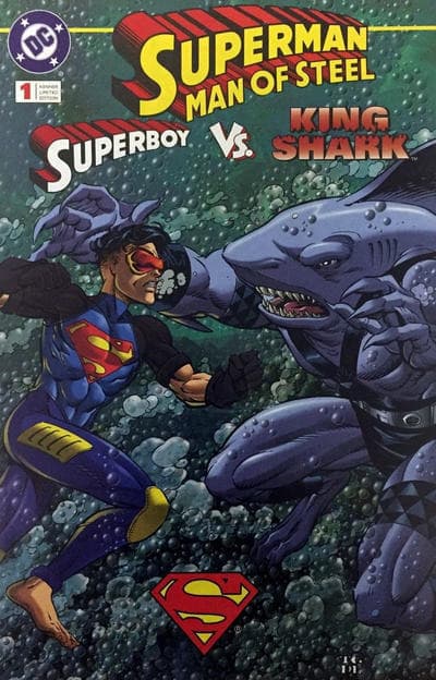 Superman Man of Steel; Superboy vs. King Shark