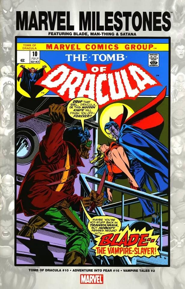 Marvel Milestones: Blade, Man-Thing & Satana