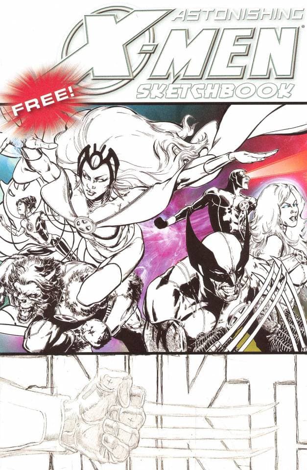 Astonishing X-Men/Amazing Spider-Man: The Gauntlet Sketchbook