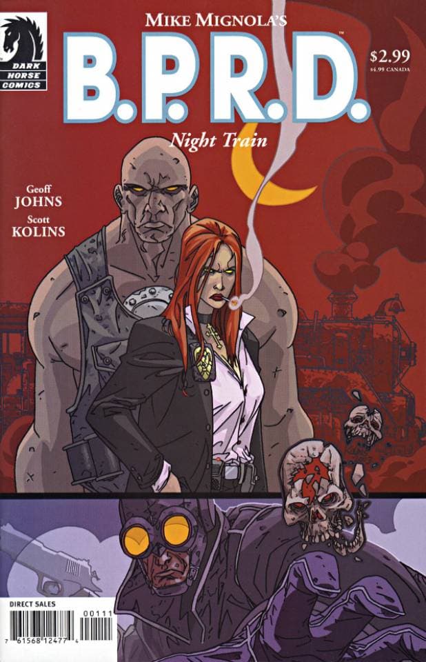 B.P.R.D.: Night Train cover — © Dark Horse Comics