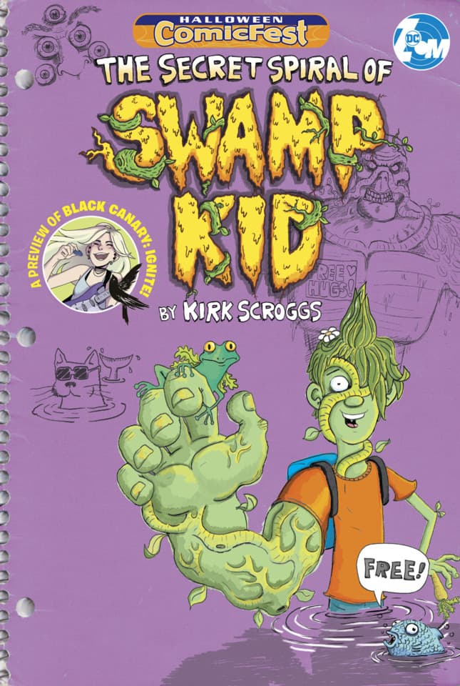 The Secret Spiral of Swamp Kid/Black Canary: Ignite (Halloween ComicFest Special Edition)
