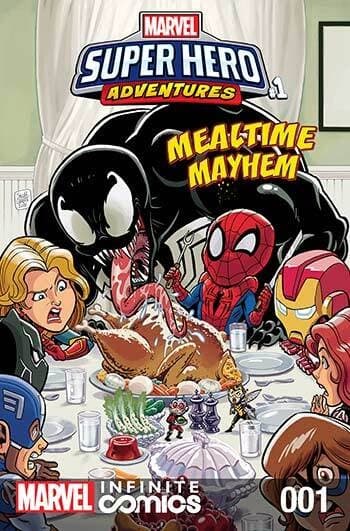 Marvel Super Hero Adventures: Captain Marvel - Mealtime Mayhem Infinite Comic