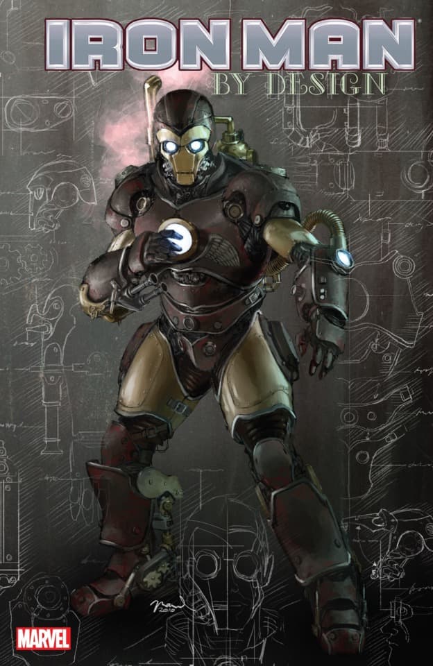 Iron Man By Design cover — © Marvel Comics