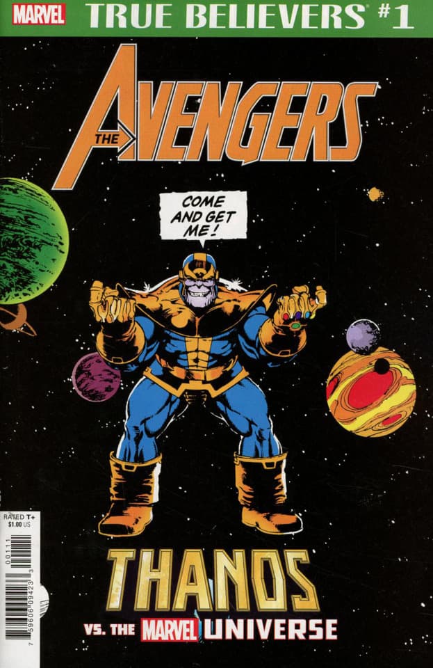 True Believers: Avengers: Thanos vs. the Marvel Universe