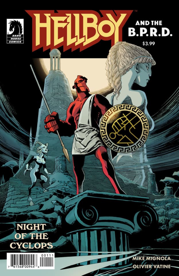 Hellboy and the B.P.R.D.: Night of the Cyclops cover — © Dark Horse Comics