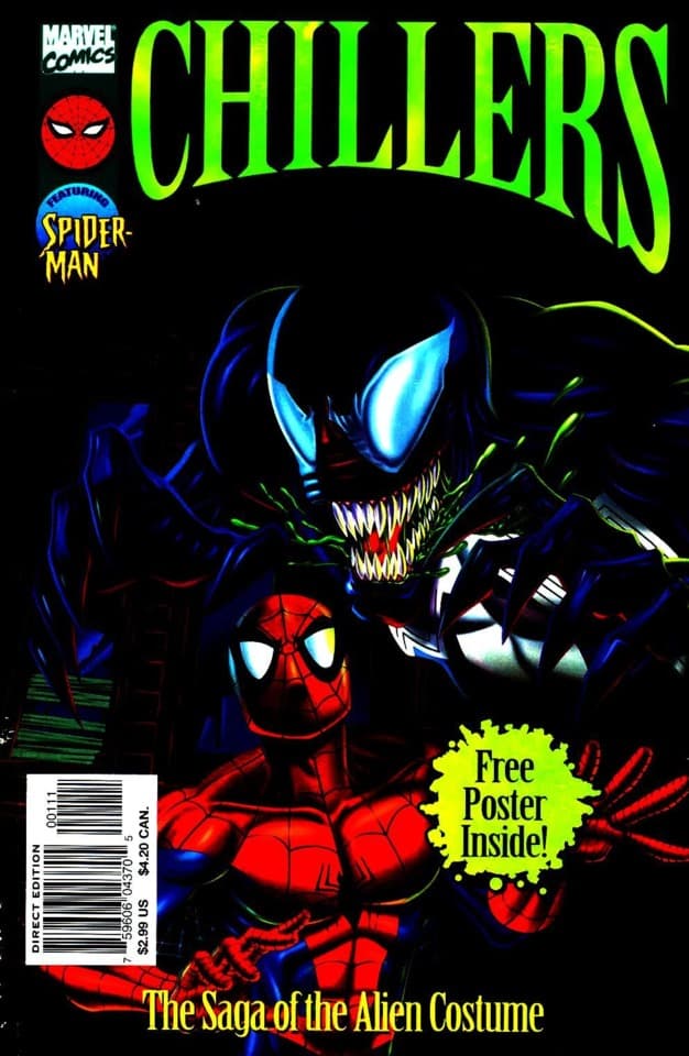 Marvel Chillers Saga of the Alien Costume
