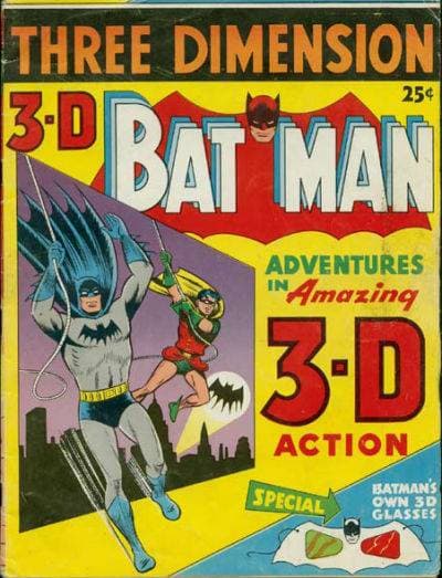 3-D Batman cover