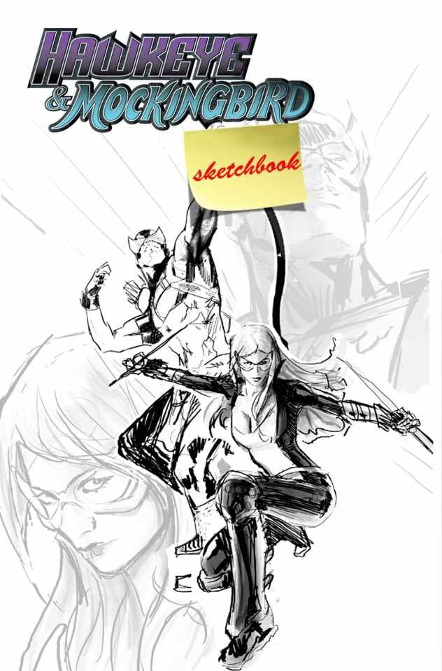 Hawkeye & Mockingbird Sketchbook
