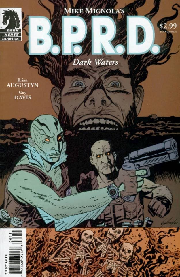 B.P.R.D.: Dark Waters cover — © Dark Horse Comics
