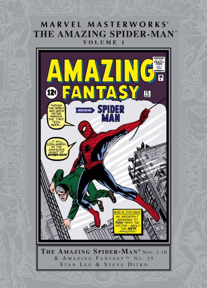 Marvel Masterworks: The Amazing Spider-Man cover — © Marvel Comics