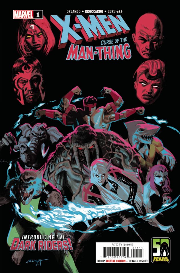 X-Men: Curse of the Man-Thing cover — © Marvel Comics