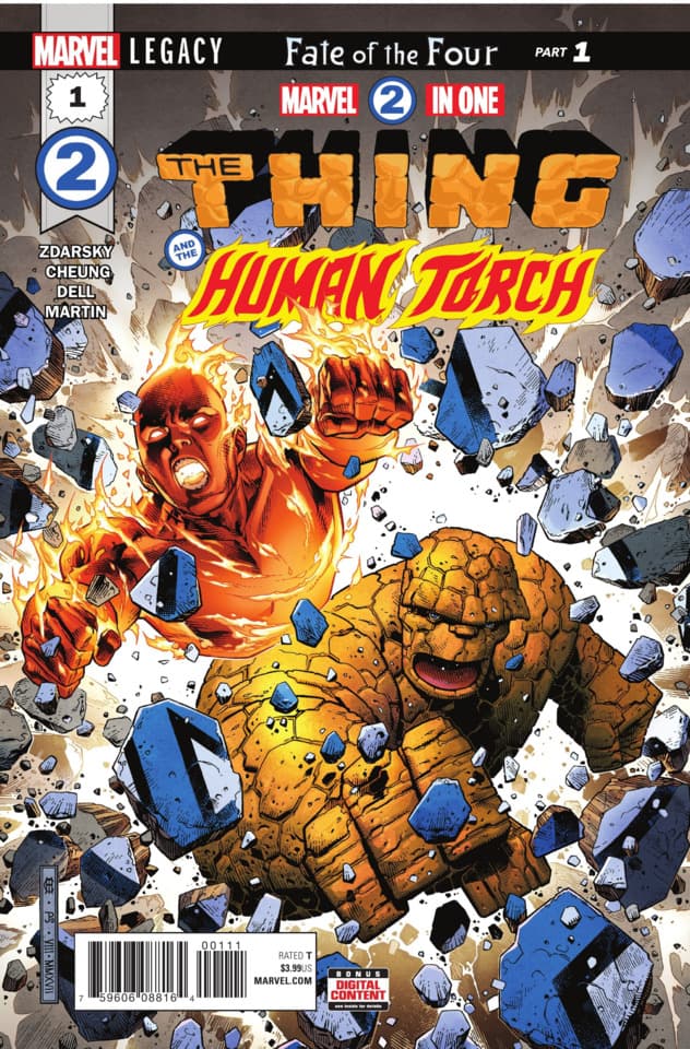 Marvel Two-In-One #6 cover