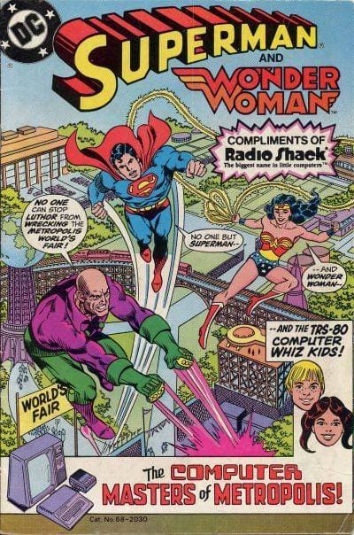 Superman in "The Computer Masters of Metropolis"