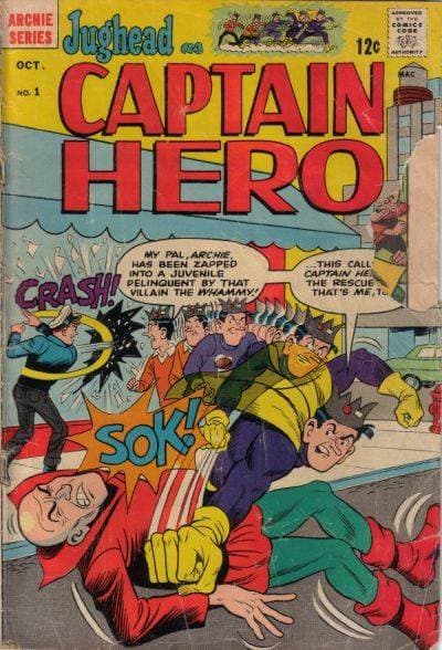 Jughead As Captain Hero