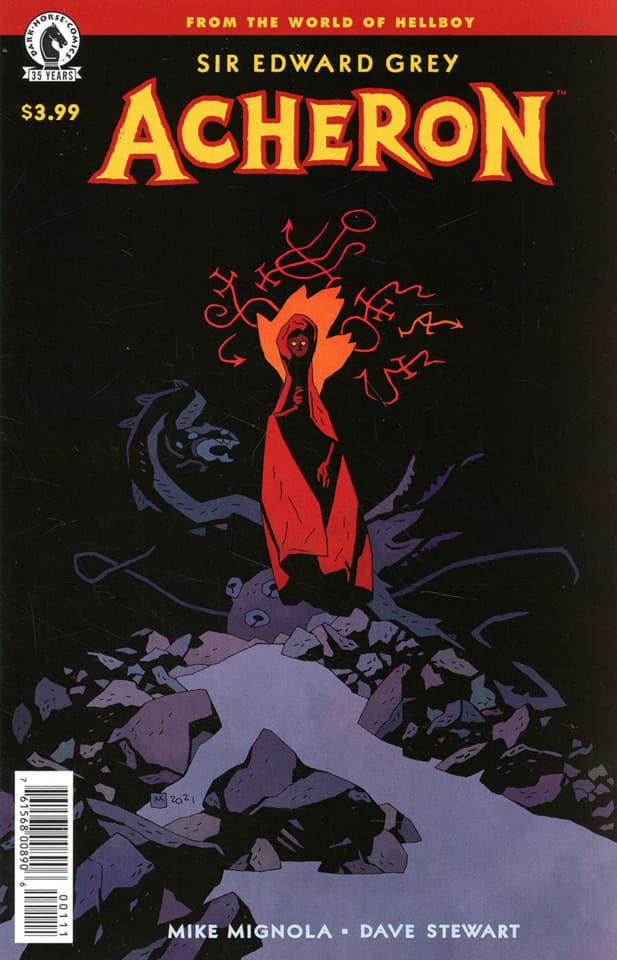 Sir Edward Grey: Acheron cover — © Dark Horse Comics