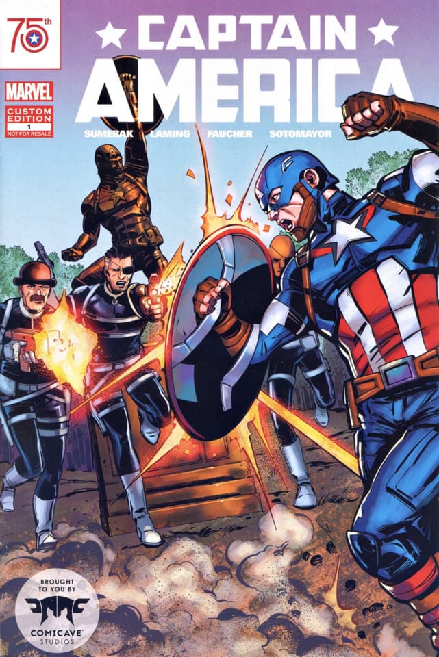 Captain America ComiCave Custom Edition