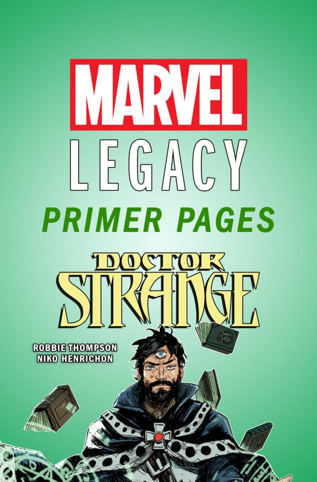 Doctor Strange - Marvel Legacy Primer Pages