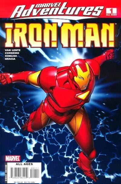 Marvel Adventures: Iron Man cover — © Marvel Comics