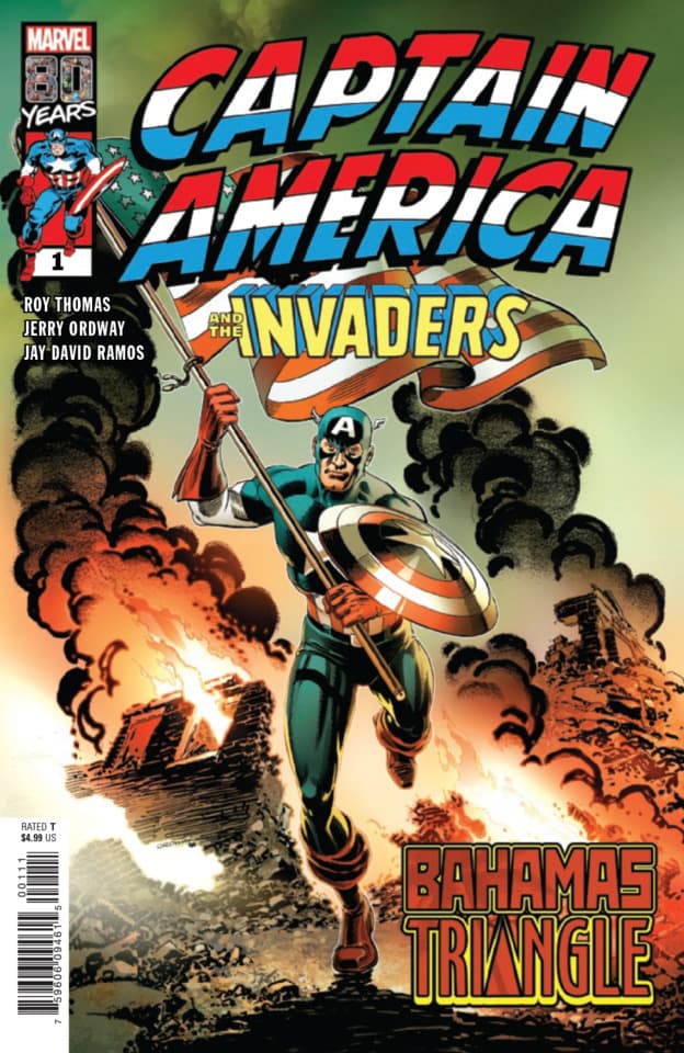 Captain America & the Invaders: Bahamas Triangle cover — © Marvel Comics
